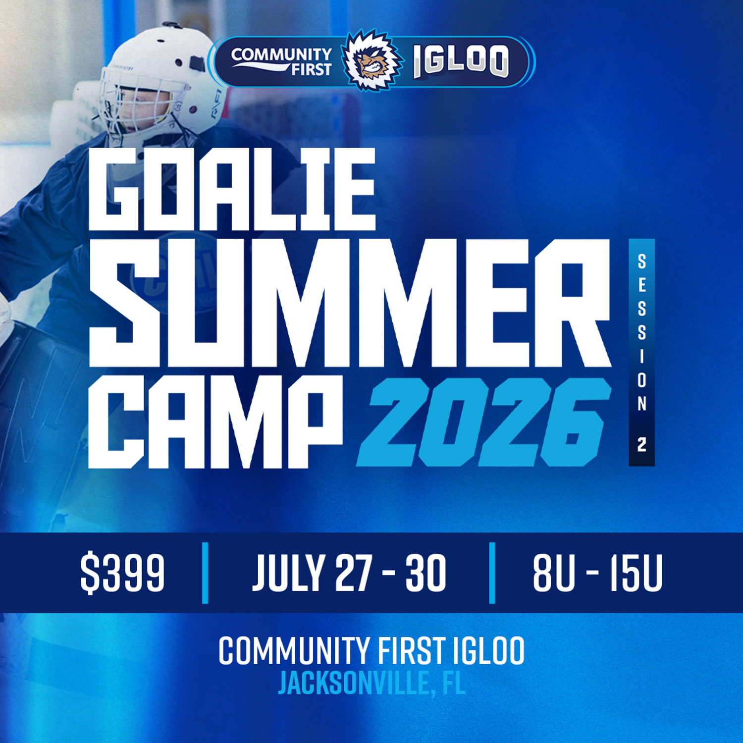 Igloo Goalie Summer Camp 2 2026 1080X1080 (1)