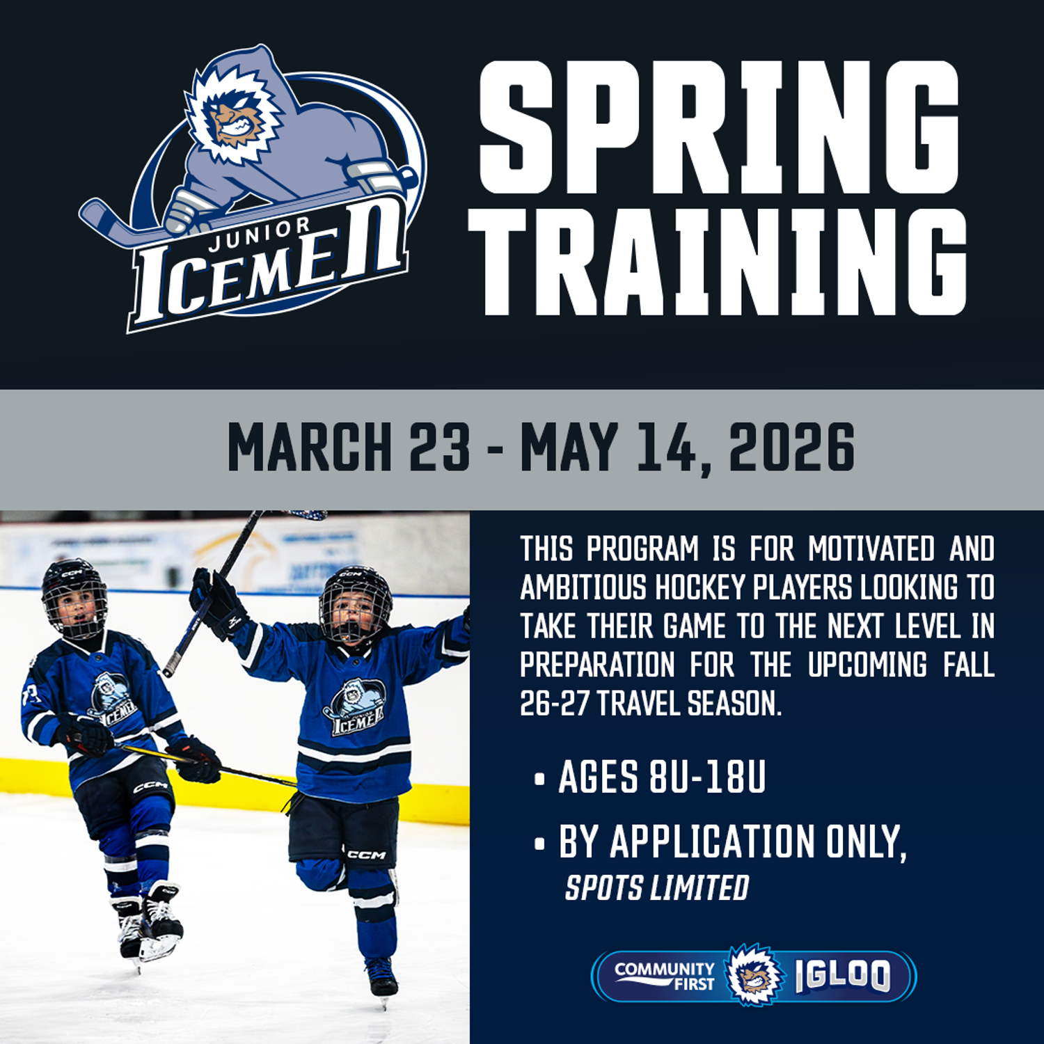 Jr. Icemen 2026 Spring Training 1080