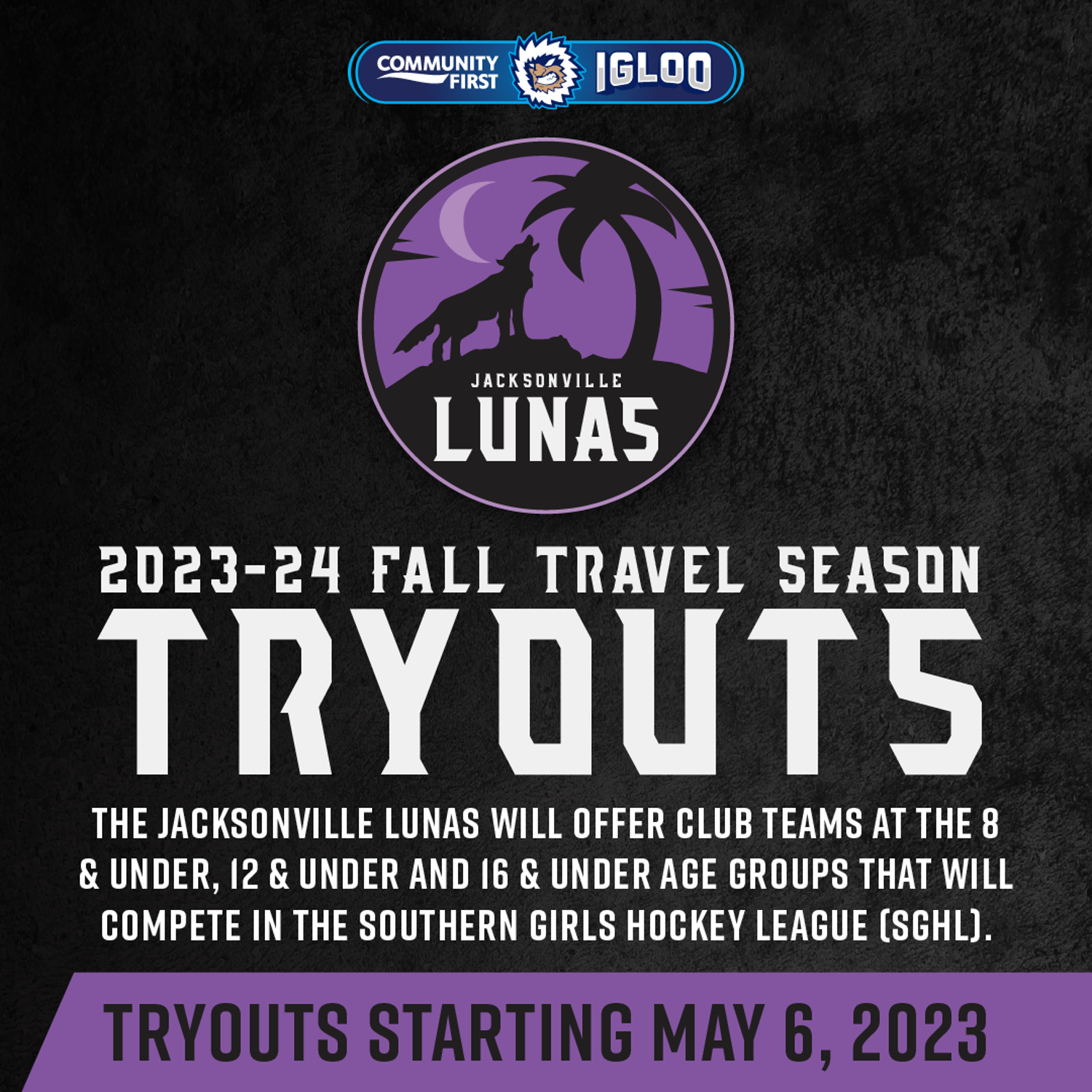 Lunas 2023 Tryouts 1080X1080
