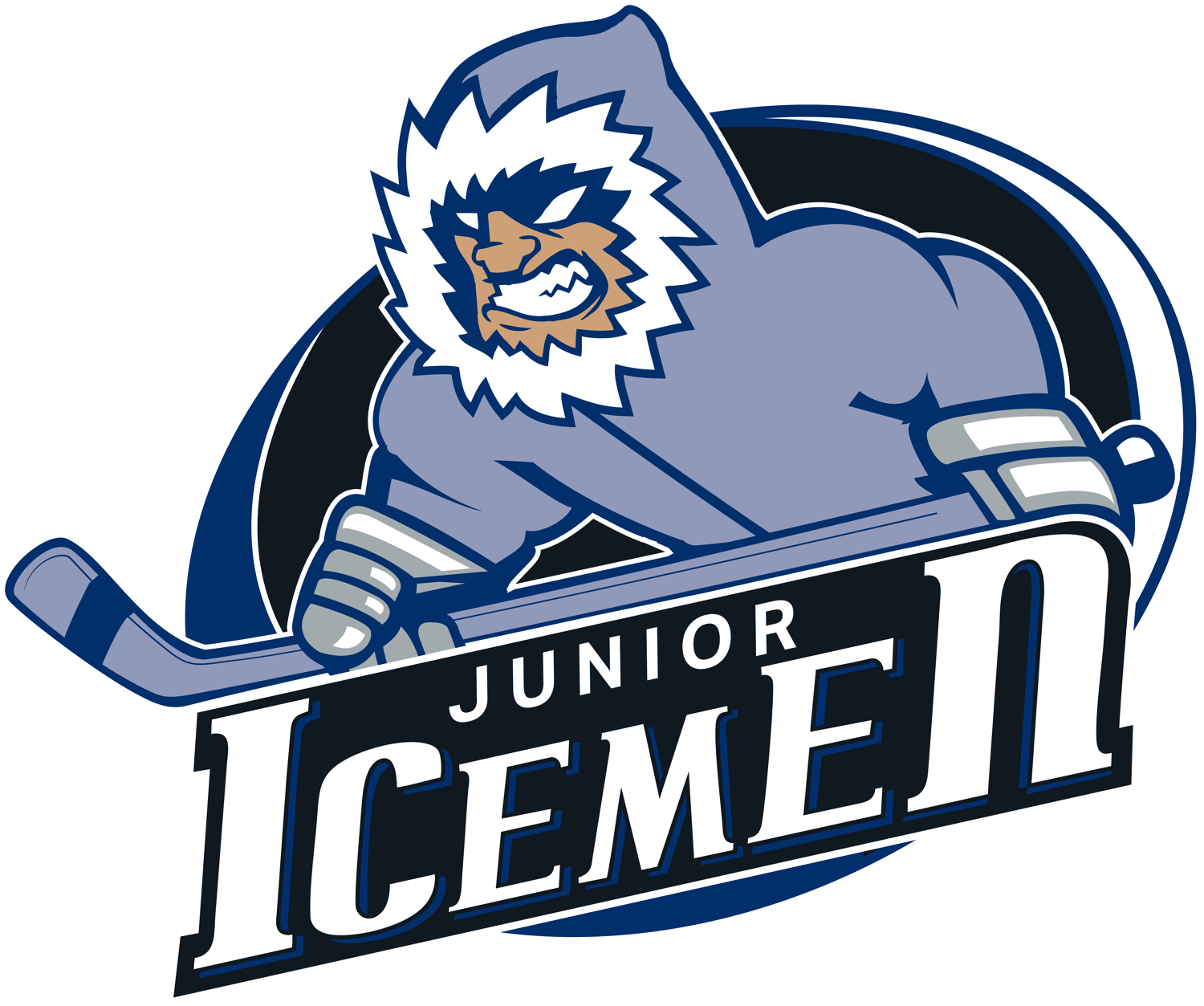Jr Icemen White Outline