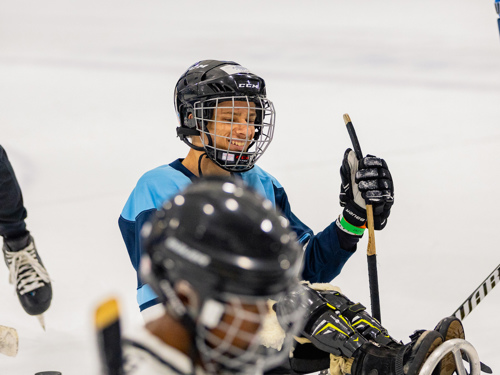 All Abilities Day Community First Igloo Brooks Sled Hockey 8