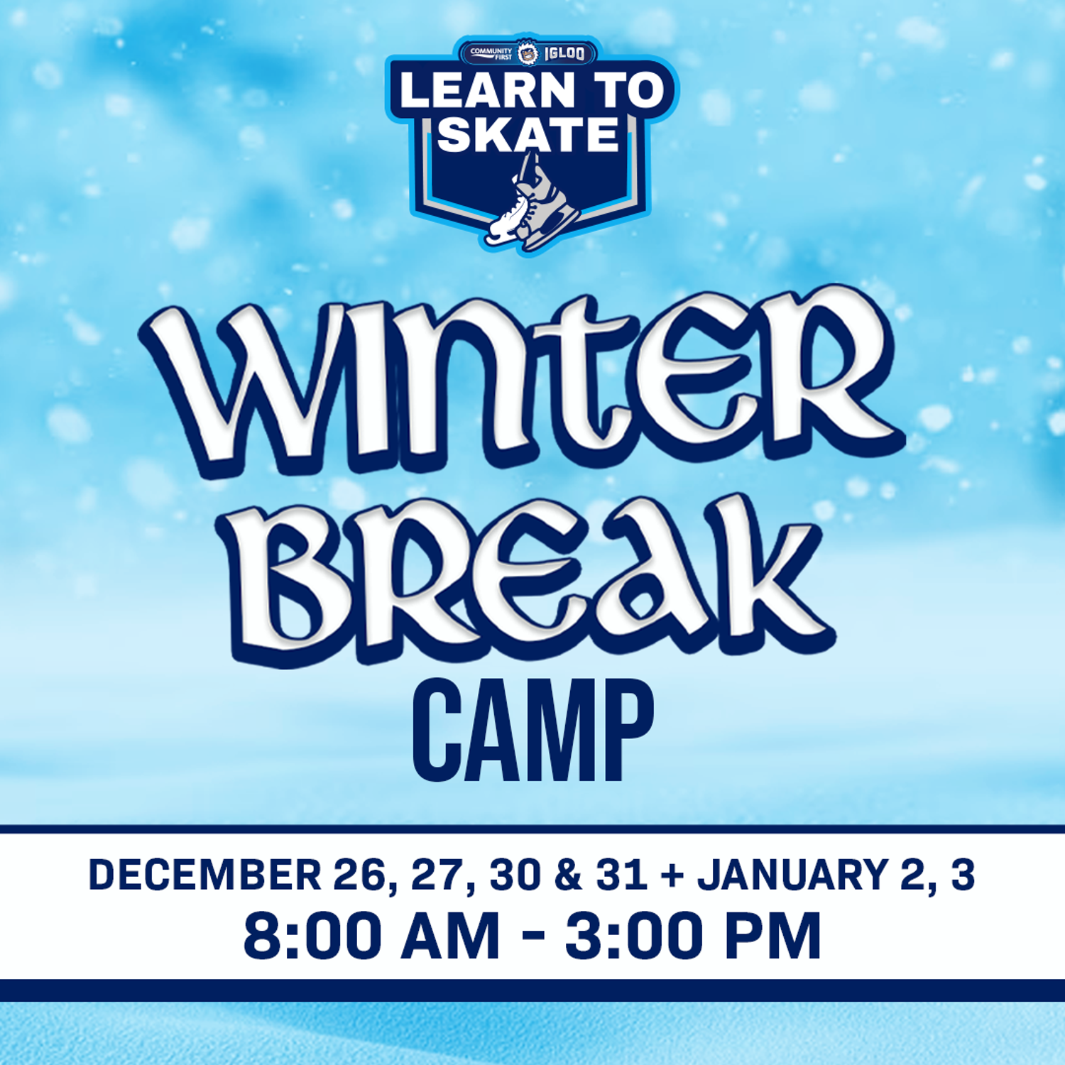 Igloo Winter Break Camp 2024 1080X1080 Copy